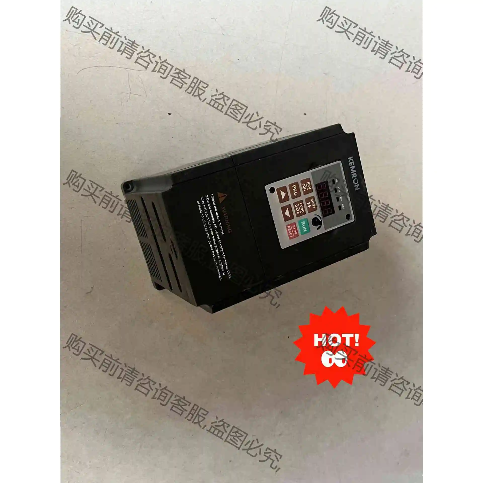 二手科姆龙变频器KV1900-G0007-4T，380V供电 议价 品质保证