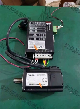 Kinco步科200w伺服电机套装，电机型号SM60S-0 议价 品质保证