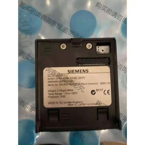 西门zi变频器操作面板 6SE6400-0BP00/0BE00 议价 品质保证
