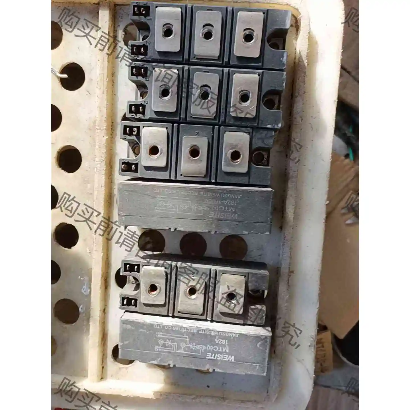MTC182A-1600V拆机4个，，182A拆机2个，实物 议价 品质保证