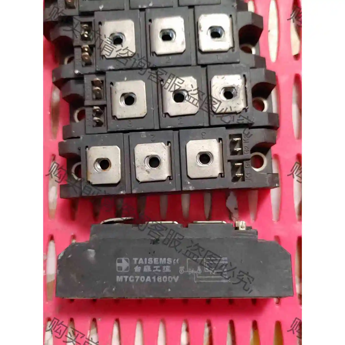 MTC70A1600V台湾产可控硅模块原装拆机测好配罗丝发货 议价 品质