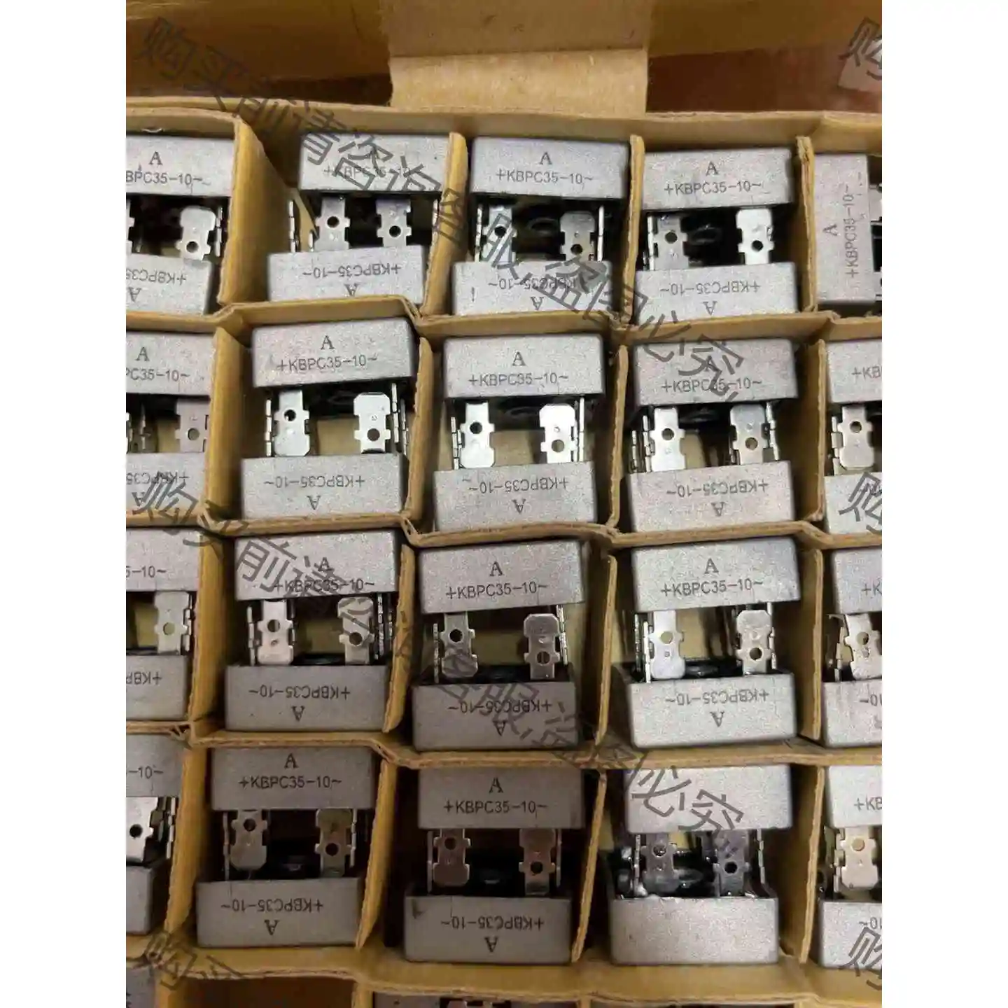 KBPC3510单相35a整流桥式1模块交流变直流24V充电 议价 品质保证