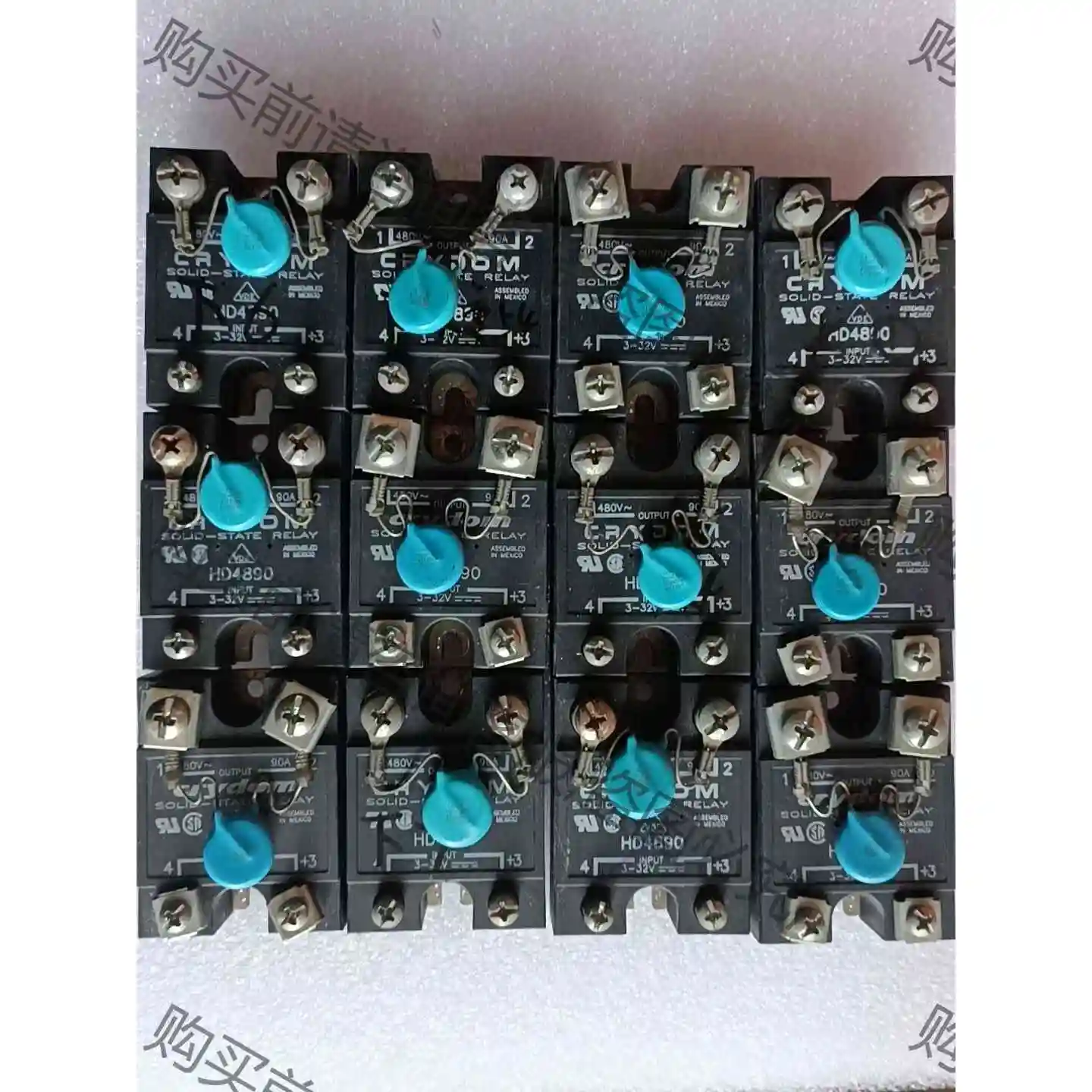 crydom快达固态继电器HD4890 90A 议价 品质保证