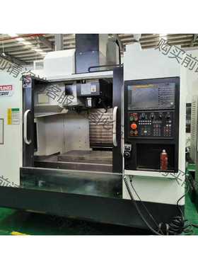 功能正常议价 德扬DV-850立式加工中心，发那科MFplus系统，主轴B