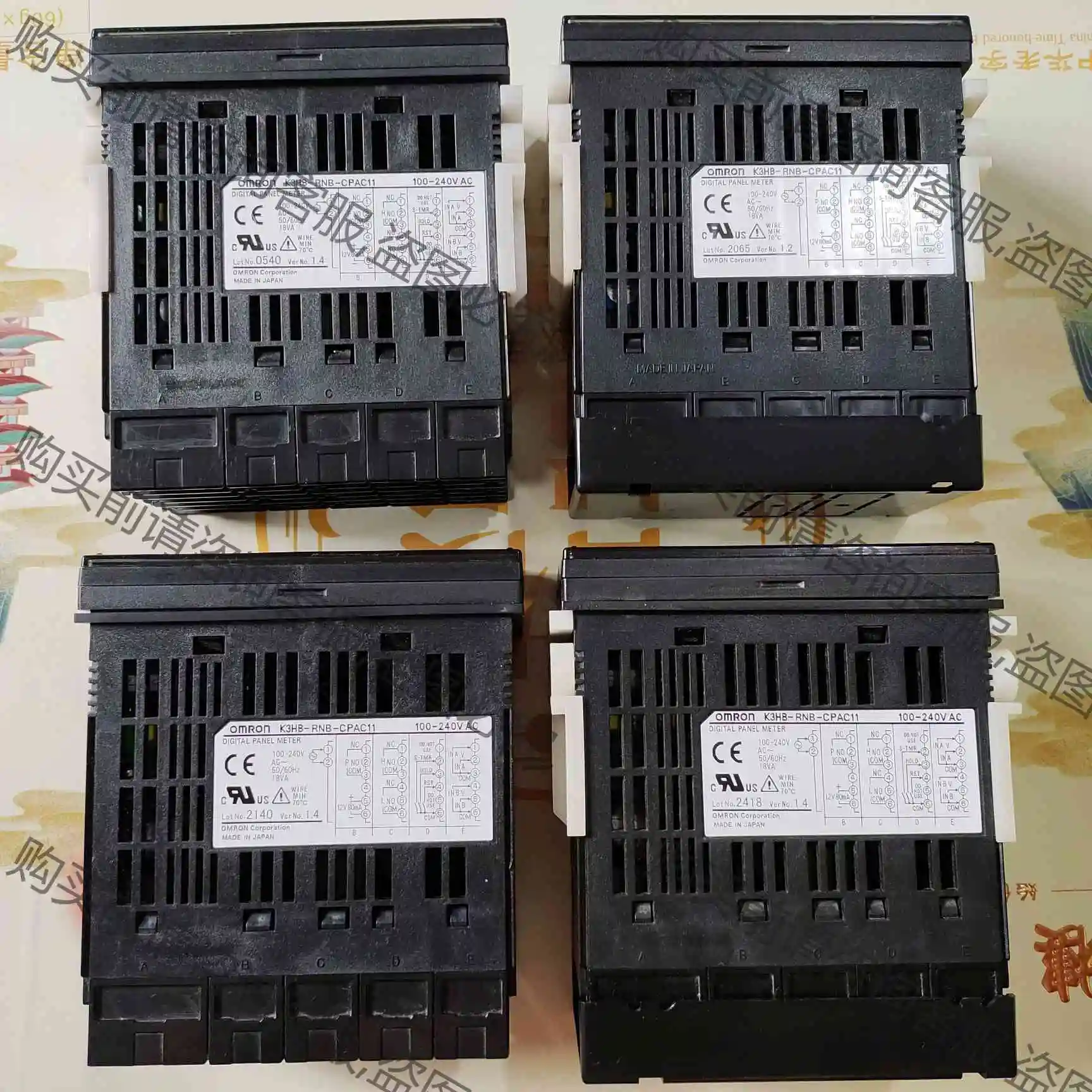 欧姆long温控表 数字面板表 K3HB-RNB-CPAC11 1 议价 品质保证
