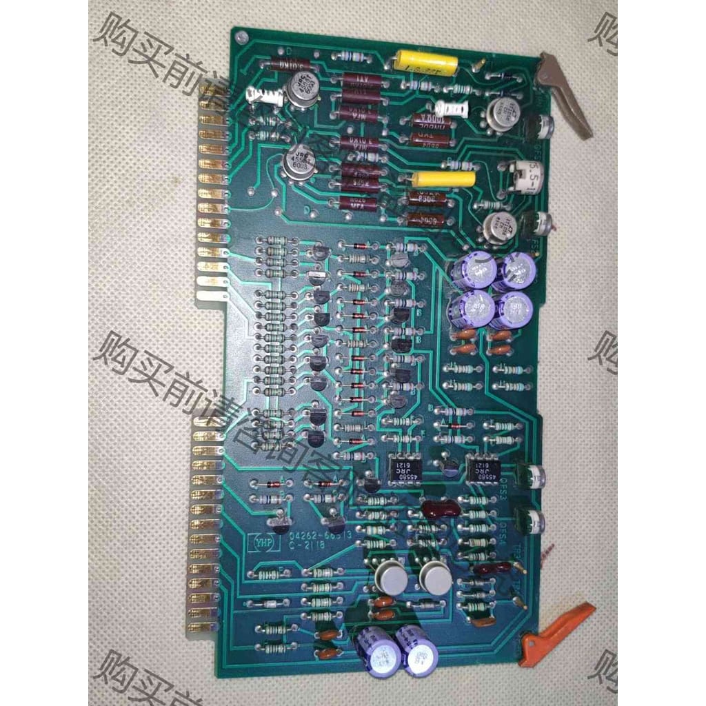 功能正常议价 拆机板卡 音频类精密放大 JRC4558T金封八脚运放一