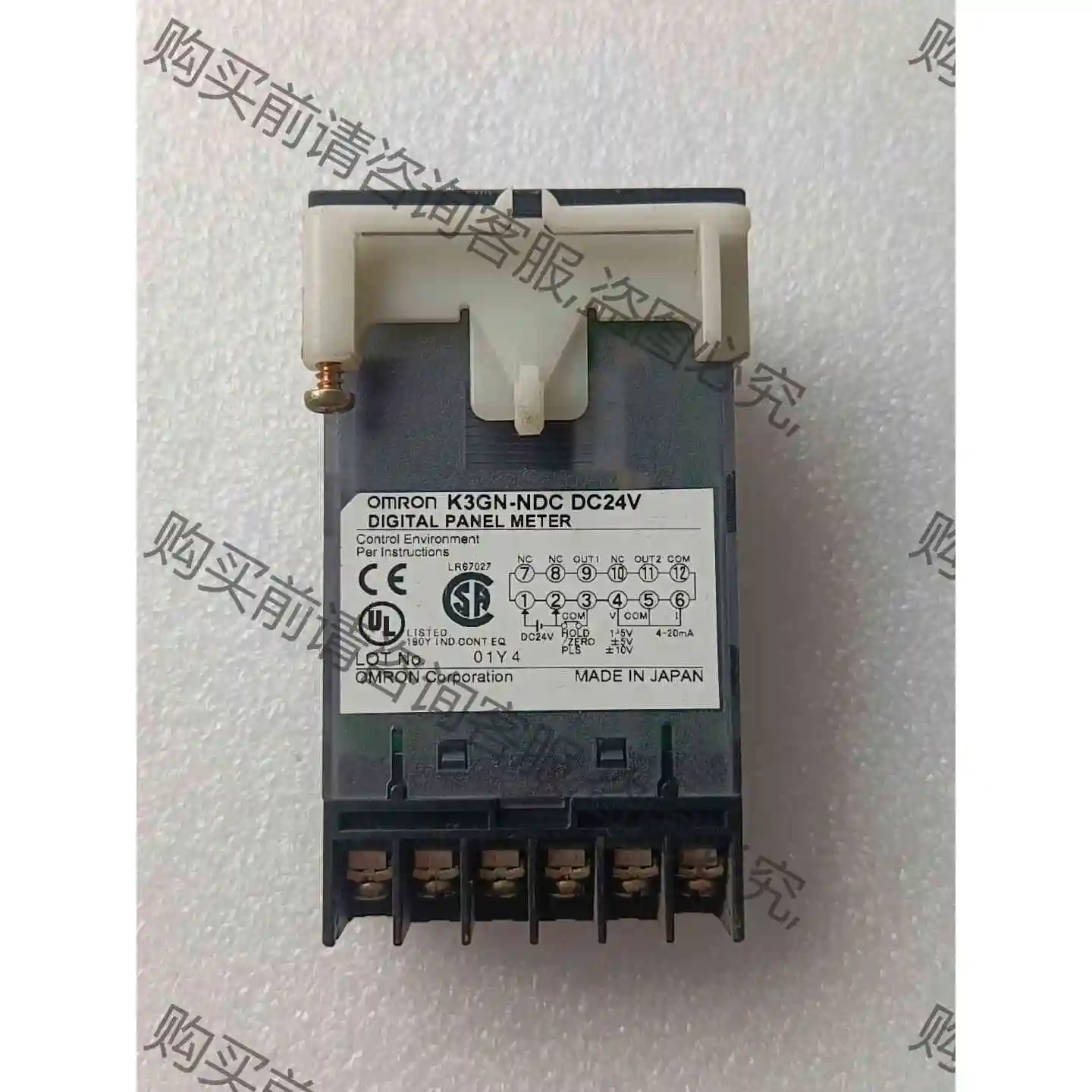 拆机K3GN-NDC DV24V欧姆long数字面板表 议价 品质保证