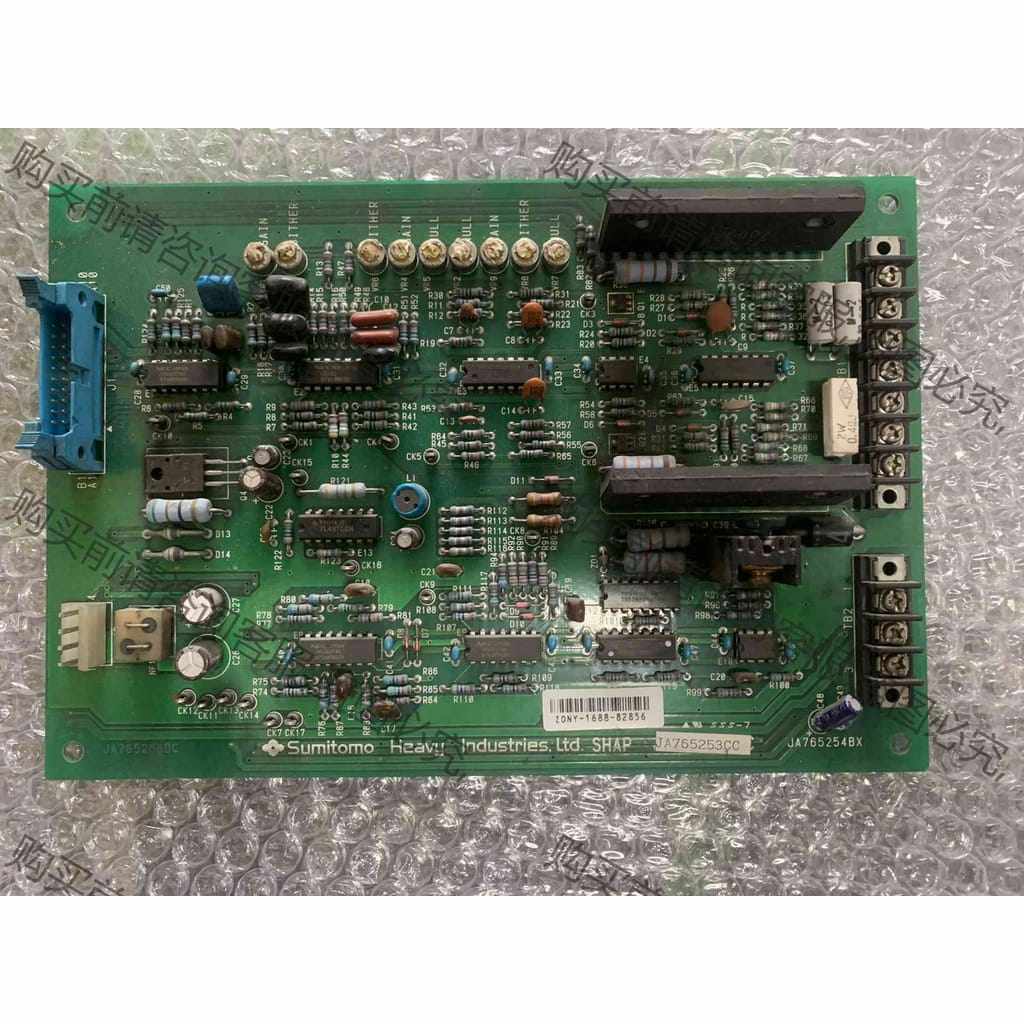 功能正常议价 住友注塑机压力放大板 SHAP JA765253CC/EC/