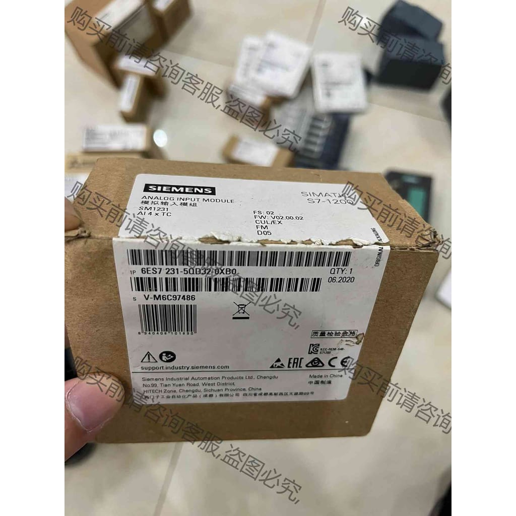 功能正常议价 西门ziSM1231 TC 4路6ES7 231-5QD32-
