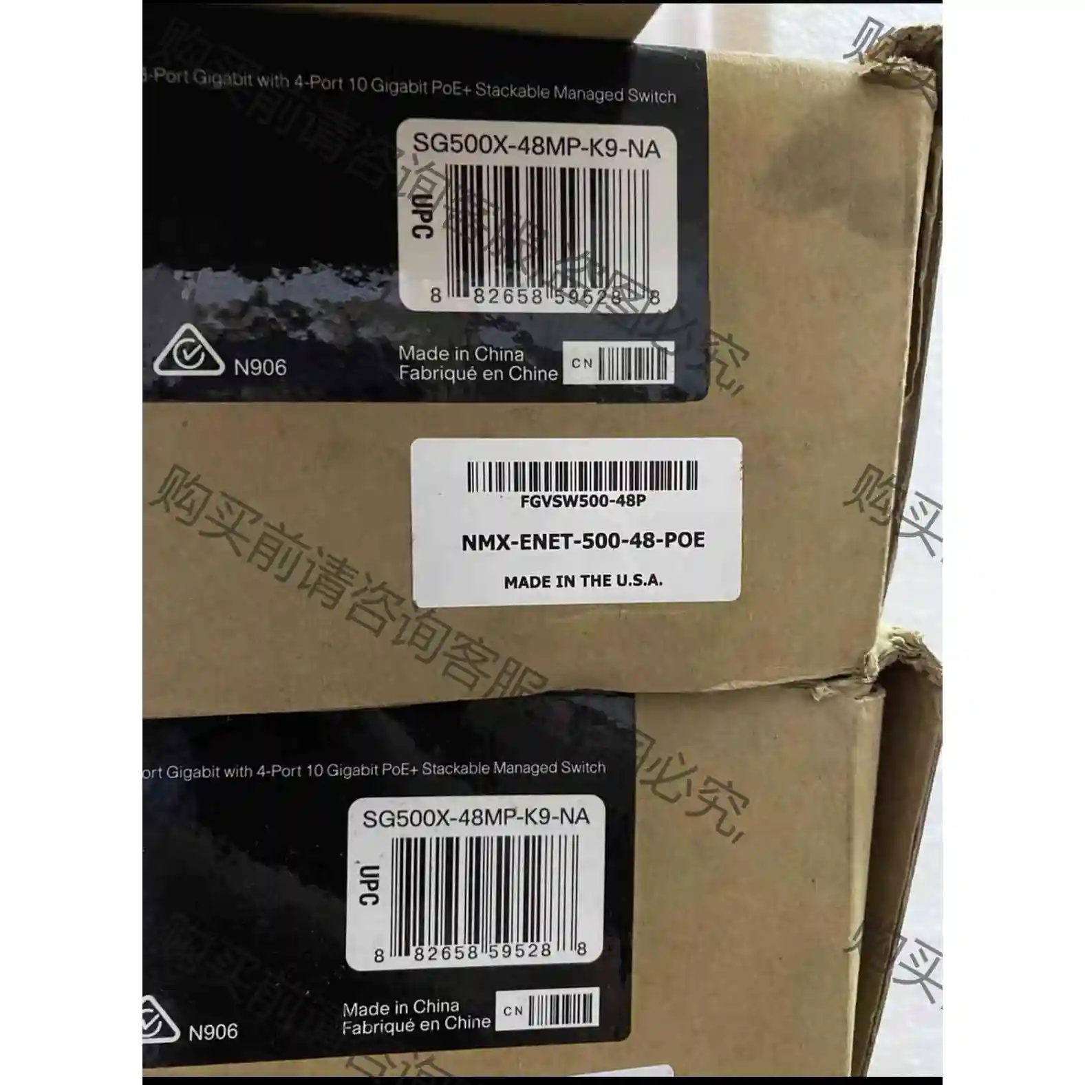 Cisco/思科精睿SG500X-48MP-K9-NA交换机 议价 品质保证