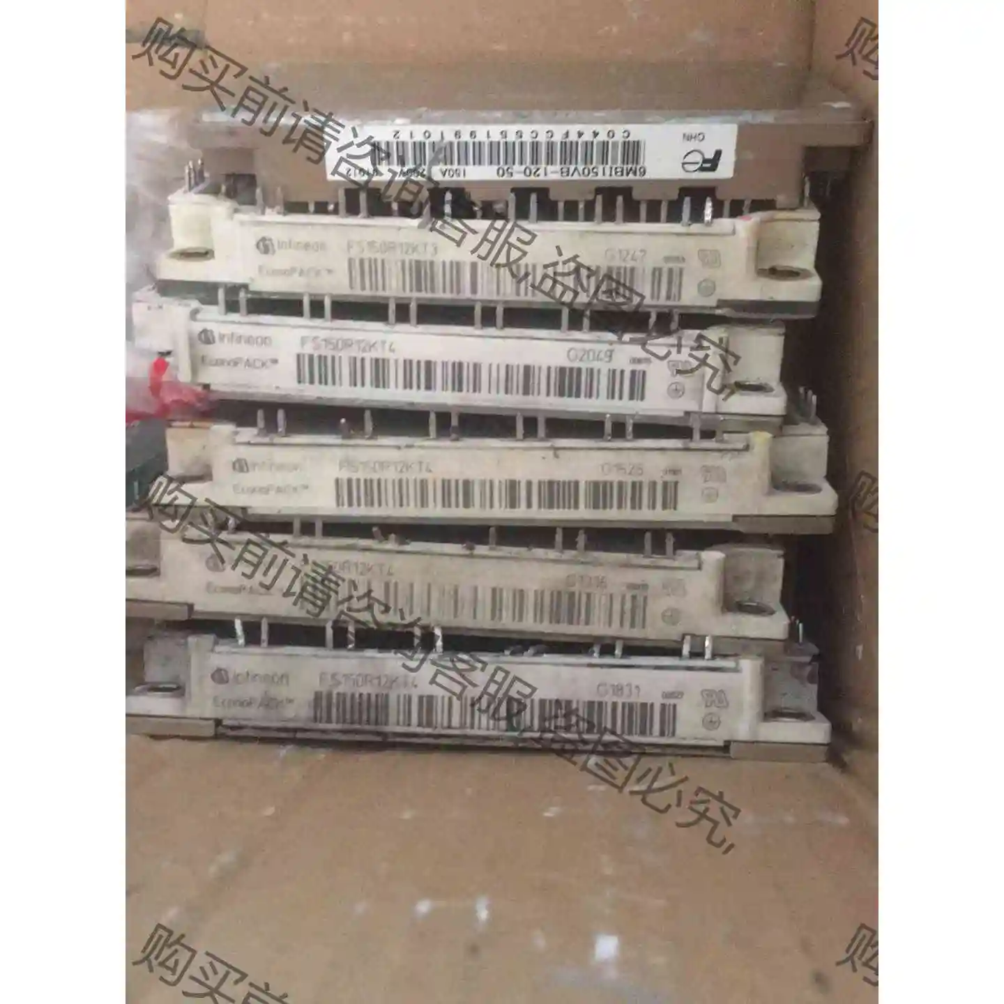 fs150r12kt4 fs150r12kt3原装拆机 议价 品质保证