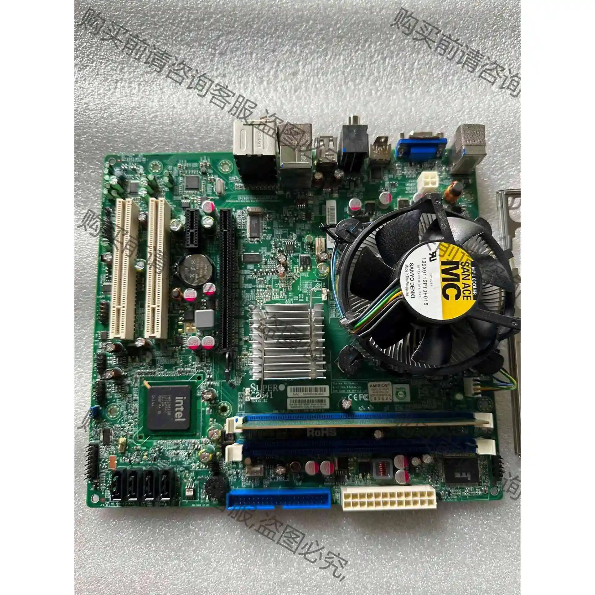超微服务器主板C2G41工控主板 送CPU 风扇 议价 品质保证
