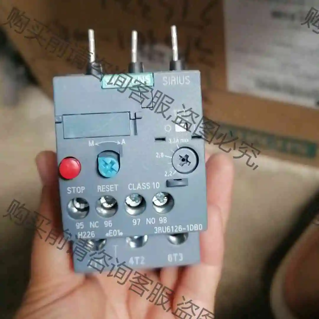 原装正品西门zi3RU6126-1DB0热过载继电器，2.2- 议价 品质保证
