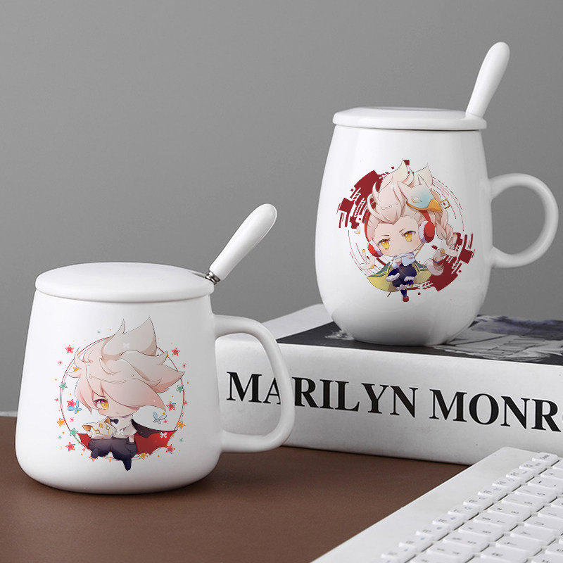 d光遇sky周边游戏定制学生二次元陶瓷马克水杯子白鸟平菇动漫acg