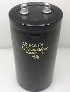 进口日立 450V6800UF 逆变器电解电容 6800MFD450VDC 质量保证