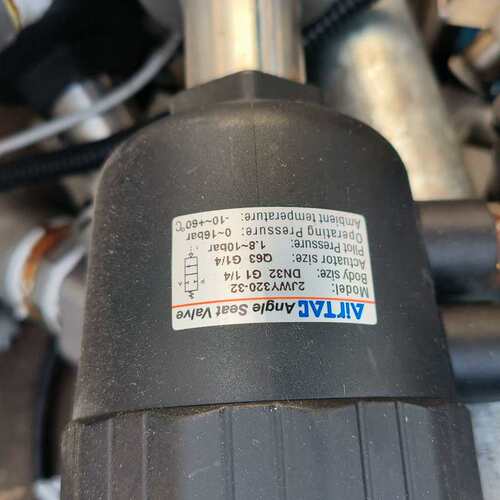 议价亚德客气控角座阀2JWY320-32，型号DN32 G1/4