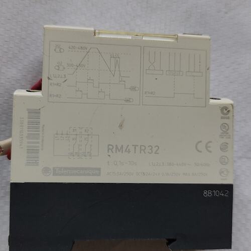 议价施耐德RM4TR32相序继电器，380-440V三相保护，0