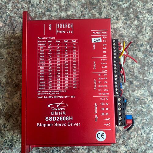 议价SSD2608H-TZ研控二相86闭环步进电机驱动器，二手拆