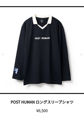 米津玄师POST HUMAN长袖Polo印花T恤