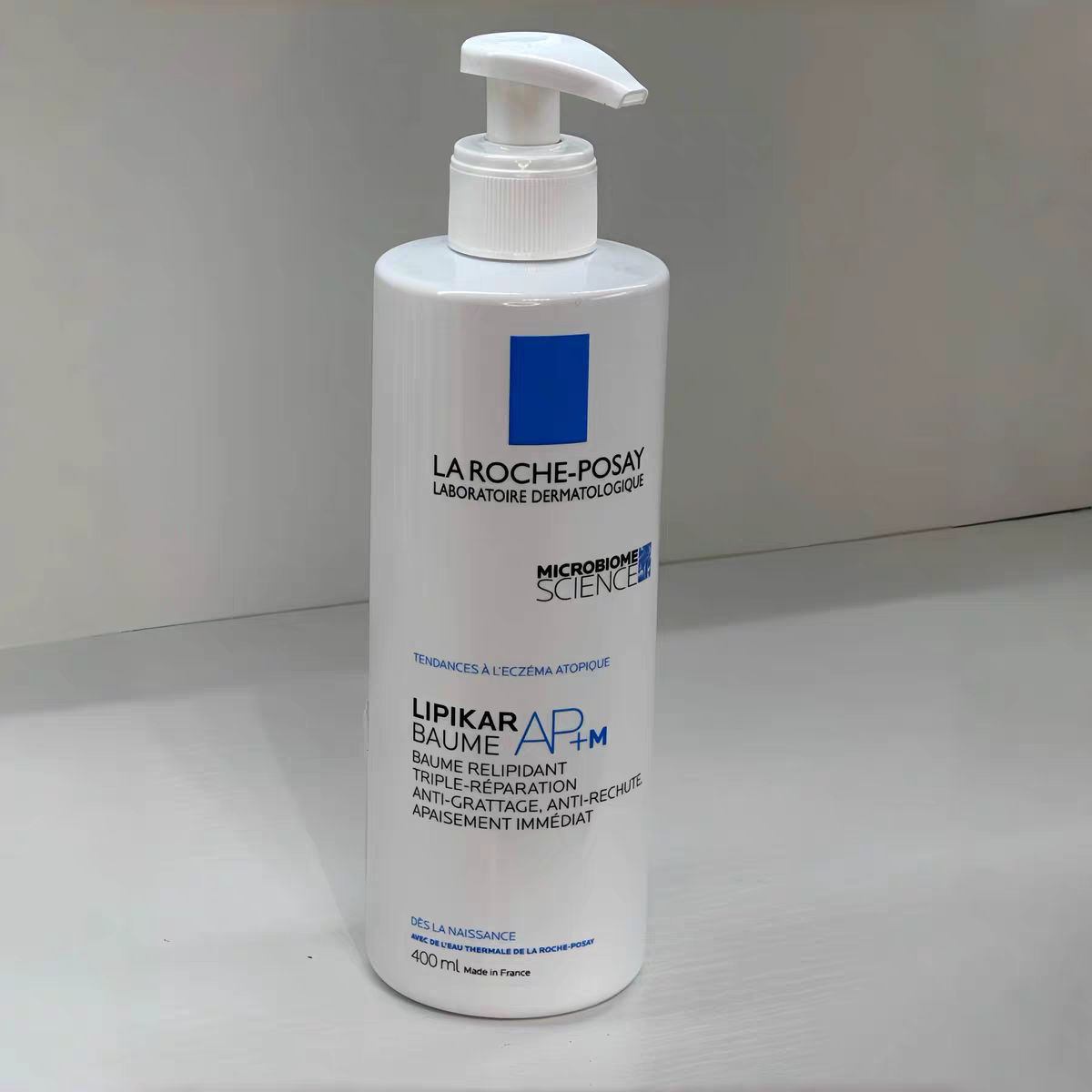 正品理肤泉AP+M身体乳400ml保湿温和润肤滋养霜膏面部身体用