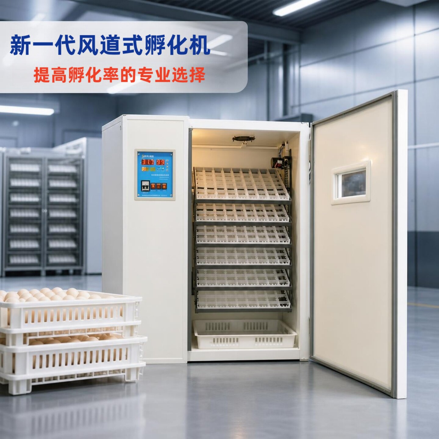 孵化器全自动家用孵化机大型孵化箱养殖小鸡鸭鹅鸽孔雀孵蛋器新款