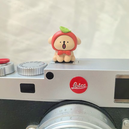 正品线条小狗萌粒相机可爱热靴盖索尼佳能尼康通用热靴盖