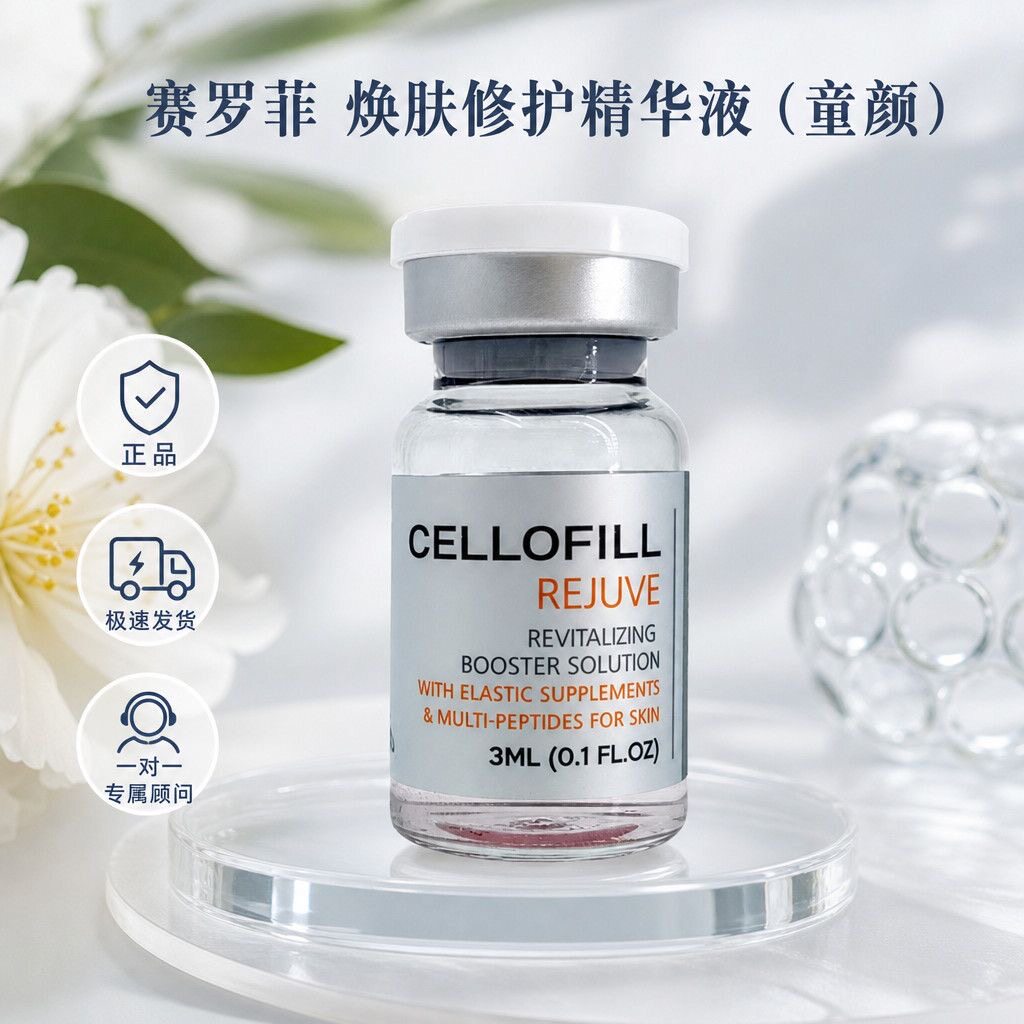 赛罗菲童颜焕肤修护精华液水光胶原蛋白水光原液正品