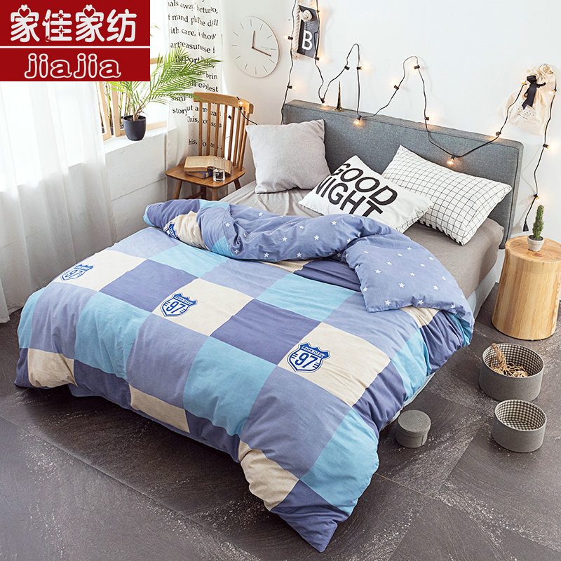 100%全棉布春秋纯棉被套