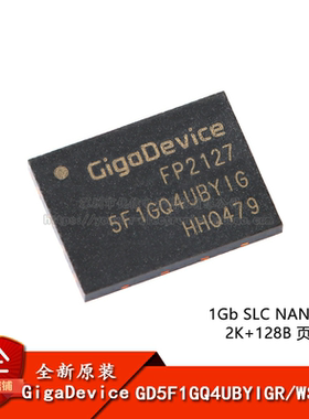 原装正品 GD5F1GQ4UBYIGR WSON-8 1Gb SLC NAND闪存芯片