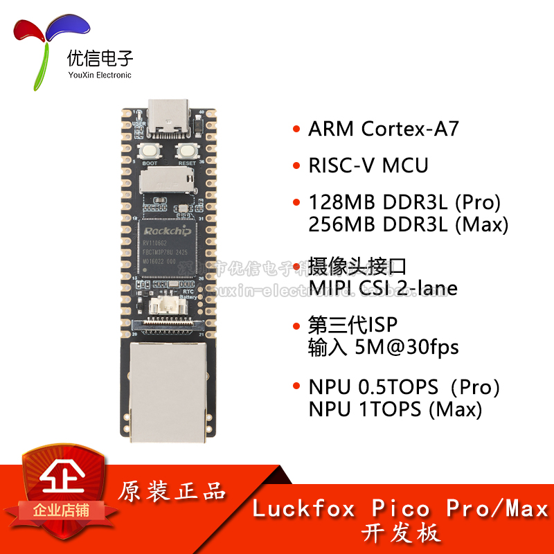 LuckfoxPicoPro/MaxMAI开发板