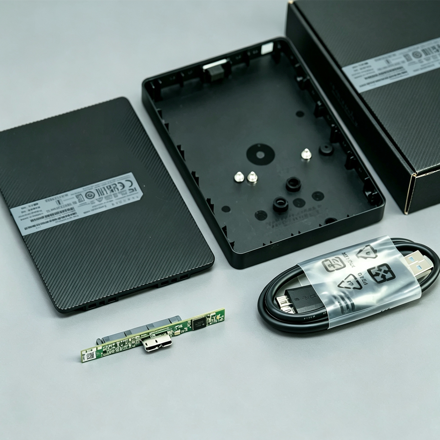 原装USB3.0移动硬盘盒不含硬盘2.5寸希捷拆机组装外壳PCB电路主板