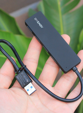 USB3.0分线器 一分四个USB3.0口 笔记本电脑高速USB扩展HUB集线器