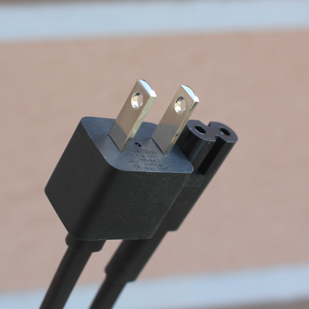 原装2米铜芯通用8字电源线