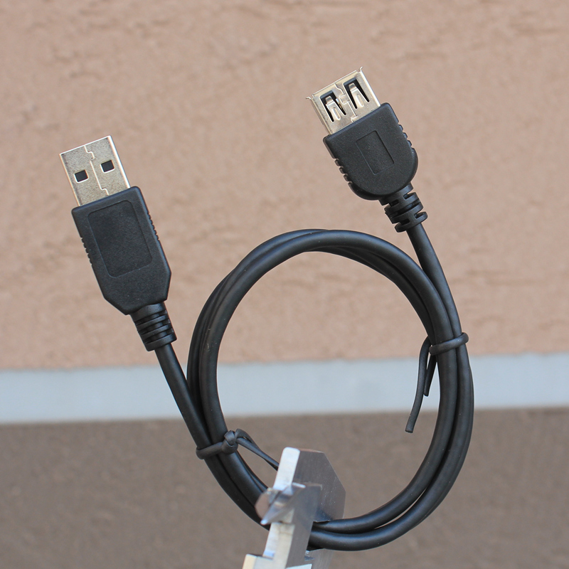 80厘米长USB2.0延长线公母