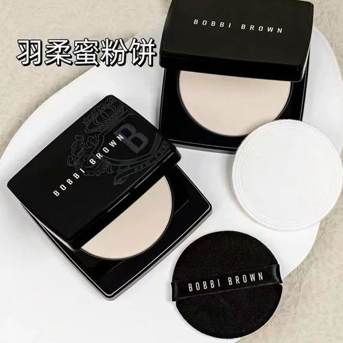 芭比波朗羽柔蜜粉饼控油定妆遮瑕