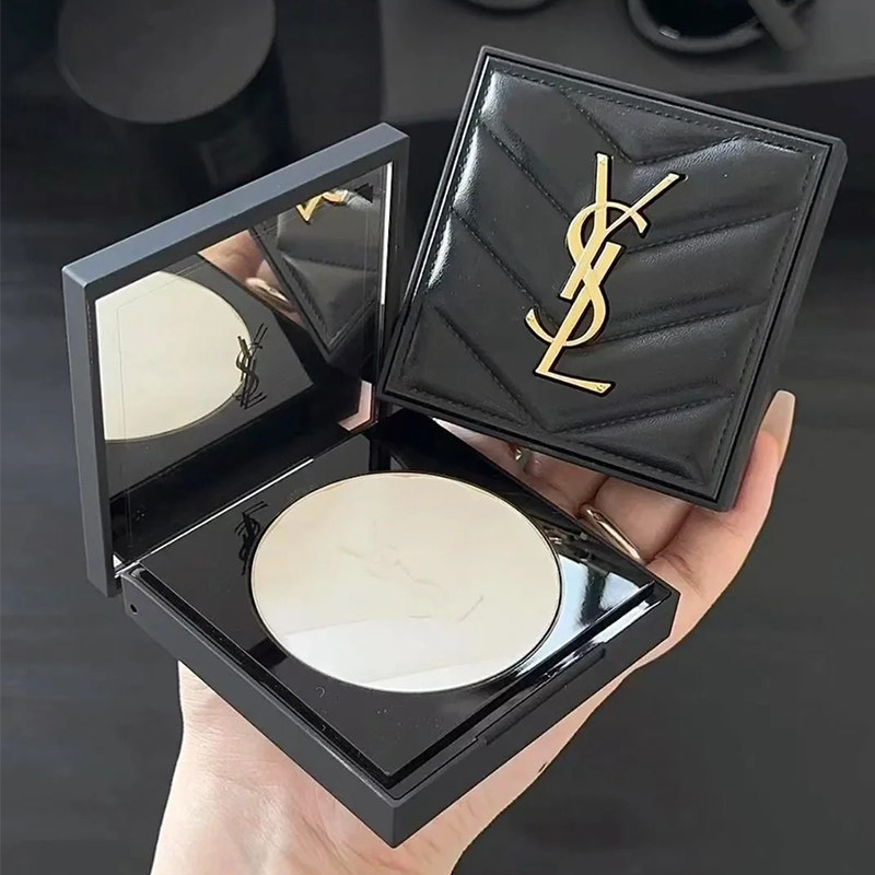 【正品行货】YSL/圣罗兰皮革粉饼透明大白饼7.5g控油定妆哑光蜜粉