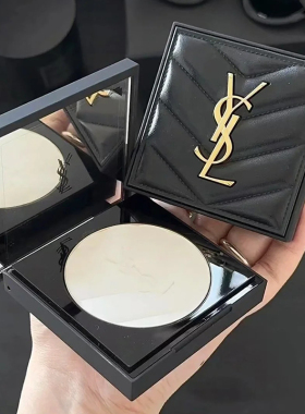 【正品行货】YSL/圣罗兰皮革粉饼透明大白饼7.5g控油定妆哑光蜜粉