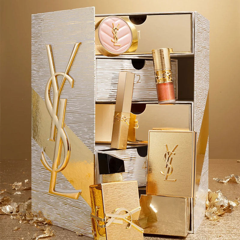 YSL/圣罗兰25年新品圣诞彩妆套装倒计时礼盒口红眼影香水礼物,彩妆/香水/美妆工具,彩妆套装,淘宝优惠券,粉丝福利购,淘宝优惠卷