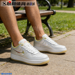 现货!Nike WMNS AIR FORCE 1 '07 REC空军一号休闲鞋 IR8218-118