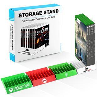 8合一 XBOX ONE 游戏卡带底座支架光盘CD个性化展示架