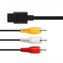 AV线 视频线 NGC 超任SNES多用AV线 1.8米音频线 SFC 任天堂N64
