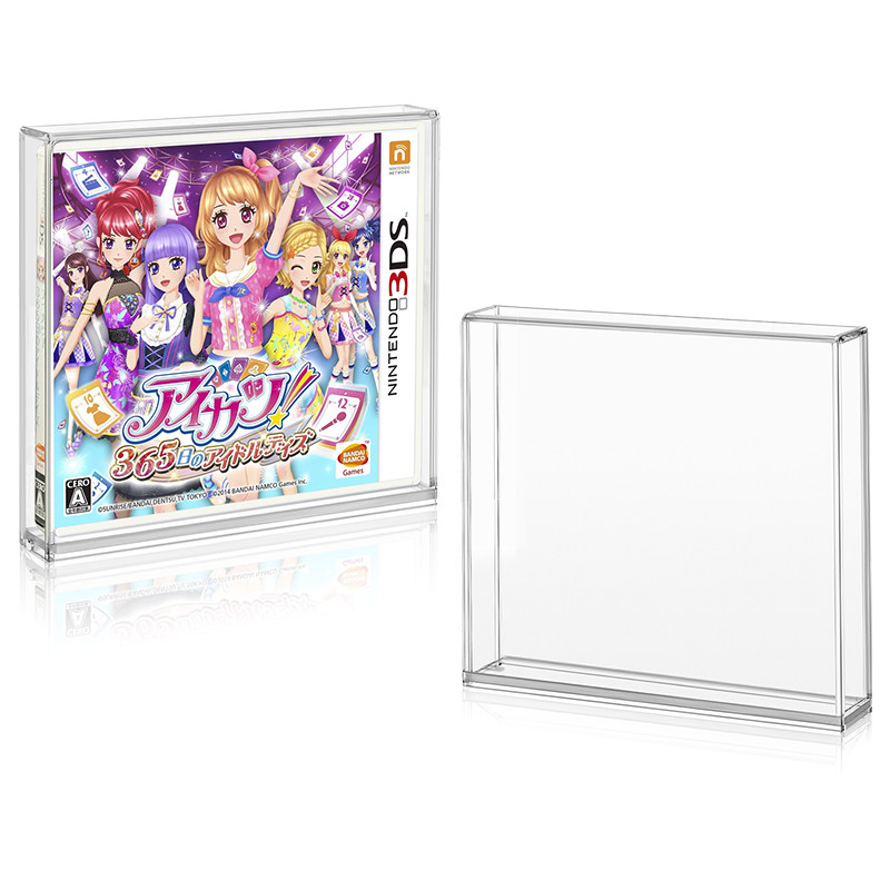 3DS, 美版NDS 卡盒亚克力保护盒收纳盒 透明亚克力UV紫外线保护盒