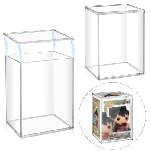 4寸FUNKOPOP透明硬保护盒收纳盒