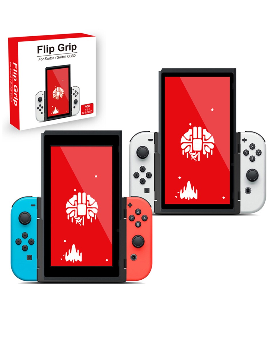 플립 그립 NINTENDO SWITCH OLED용 범용 수직 스탠드 및 수직 스크린 게임용 스위치
