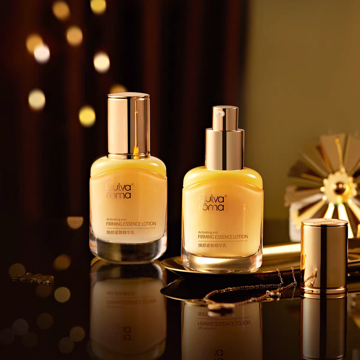 Culvaroma焕颜紧致精华乳 人参+多肽黄金组合，密集呵护 紧致弹嫩