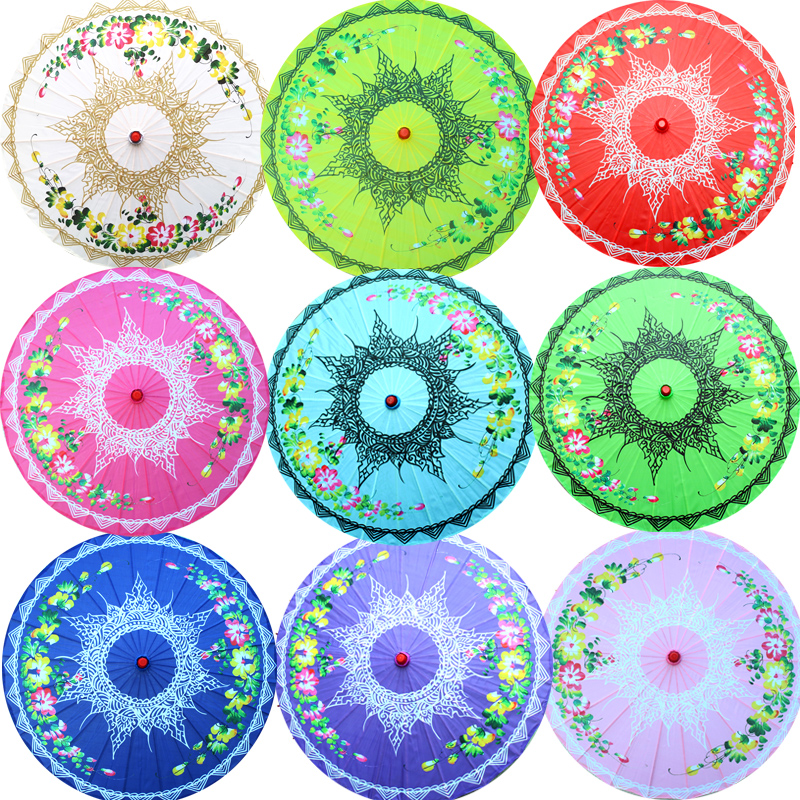 东南亚泰国蒲甘云南傣族吊顶伞