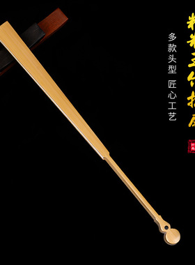 天天文房文玩老料玉竹折扇空白扇面扇子95寸中国风古风夏季折叠