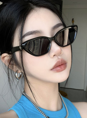 复古墨镜女士潮流凹造型遮阳眼镜