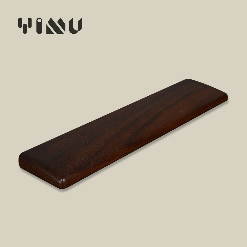 YIMU胡桃木实木机械键盘手托掌托木质腕托鼠标托护腕垫手腕垫高