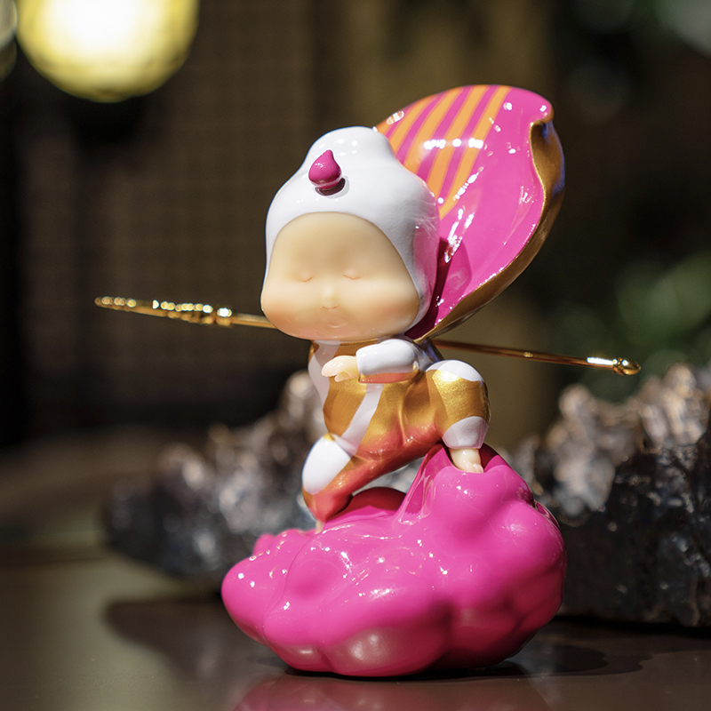 稀奇紫气东来雕塑摆件